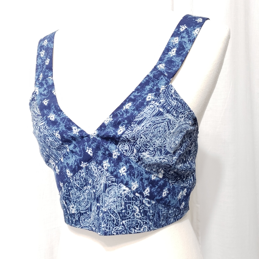 Urban Outfitters Ecoté boho banana crop top